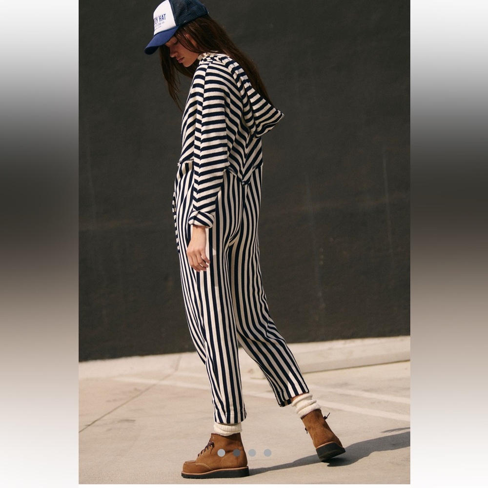Free People Free-est Cruel summer jumper in nautical stripe combo - Picture 3 of 7